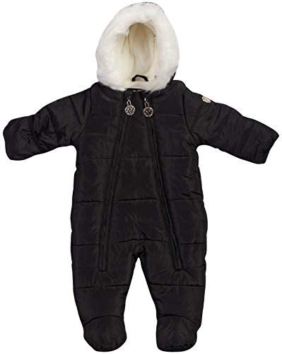 Dkny Baby Girls Cozy Puffer Fully Sherpa Fur Lined Snowsuit Pram Clout
