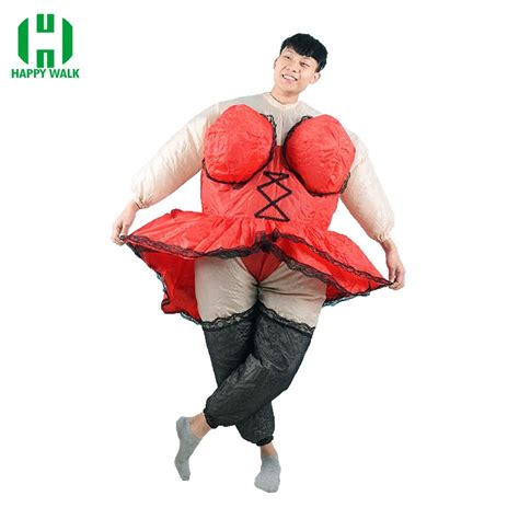 New Arrival Inflatable Funny Sexy Lady Costume Barmaid Sexy Waitress