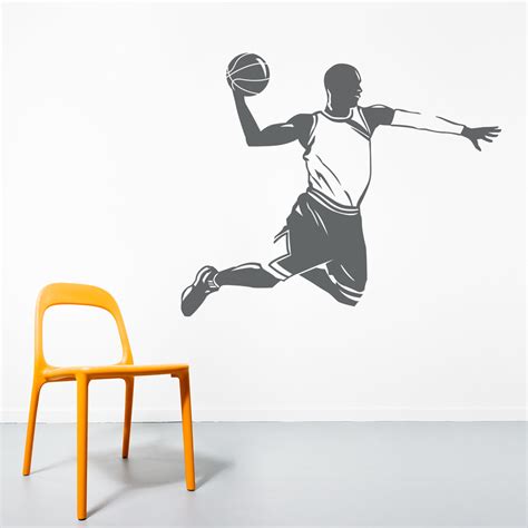 Basketball Player Wall Decal