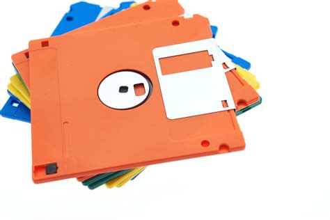 Floppy Disks Old Royalty Free Stock Photo