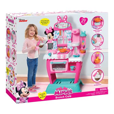 Minnie Mouse Pretend Play Cafe Kitchen Cooking Roleplay Children Toys