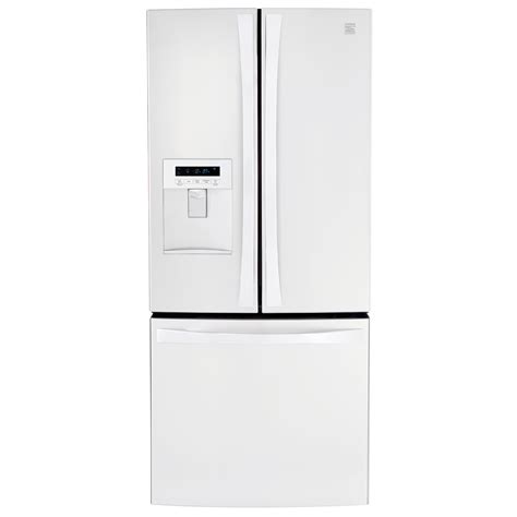 Kenmore Elite 21 6 Cu Ft French Door Bottom Freezer Refrigerator W