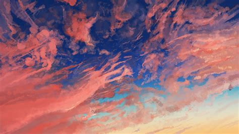 Anime 4k wallpapers & artworks. 2048x1152 Cloud Sky Anime 2048x1152 Resolution HD 4k Wallpapers, Images, Backgrounds, Photos and ...