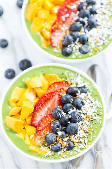 Green Smoothie Breakfast Bowls Get Inspired Everyday