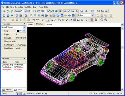 Download 2D/3D CAD Viewer: DXF DWG PLT CGM SVG Screenshot Page
