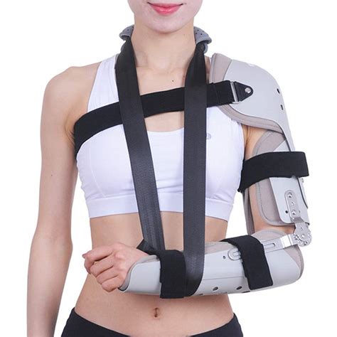 Buy Jmung Arm Sling Shoulder Hinged Rom Elbow Immobilizer Brace For