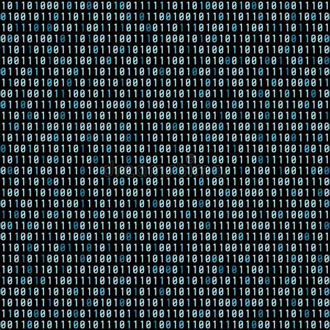 Binary Code Seamless Vector Texture Stock Vector Illustration Of