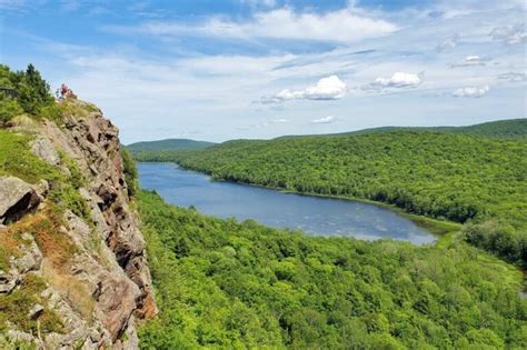 Lake Of The Clouds Overlook Views Porcupine Mountains 🌳 Upper