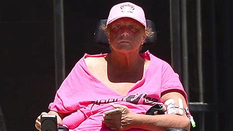 Abby Lee Millers Cancer Battle Pic Wheelchair Bound After Chemo Rounds Hollywood Life