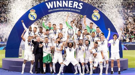 Real Madrid Juara Ini Sejarah Yang Tercipta Di Final Liga Champions 2022