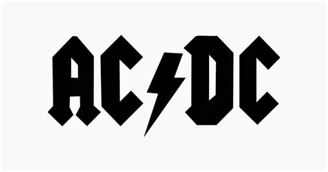 Ac/dc high voltage, ac dc logo, music, rock, acdc, rock band. AC/DC Logo - Logo-Share