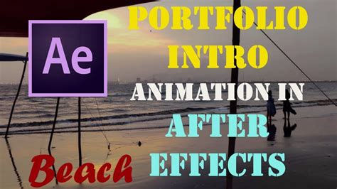 After effects has the tools to make great use of kinetic typography. Portfolio Intro Animation in After effects - YouTube