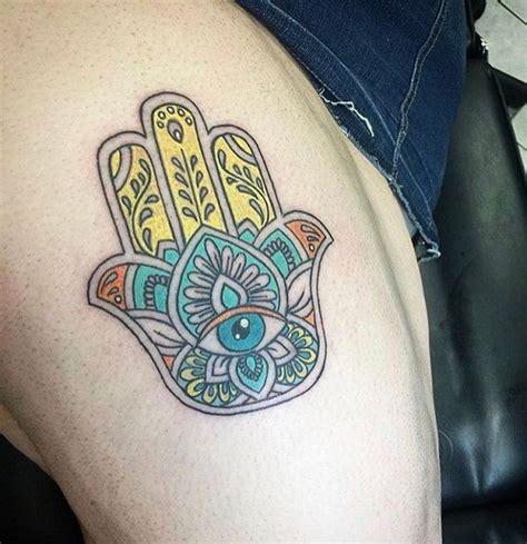 35 Unbelievable Hamsa Tattoo Ideas Cuded Hamsa Tattoo Design Small