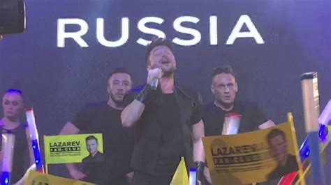 Sergey Lazarev You Are The Only Onelive In Moscowizvestia Hall