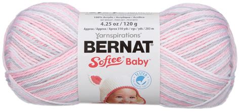 Bernat Softee Baby Yarn Ombres Pink Flannel Michaels