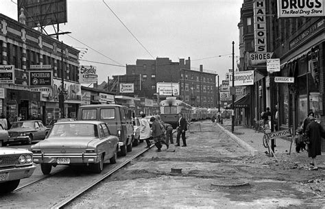1967 Centre Street Jamaica Plain Boston By Historic Image Jamaica