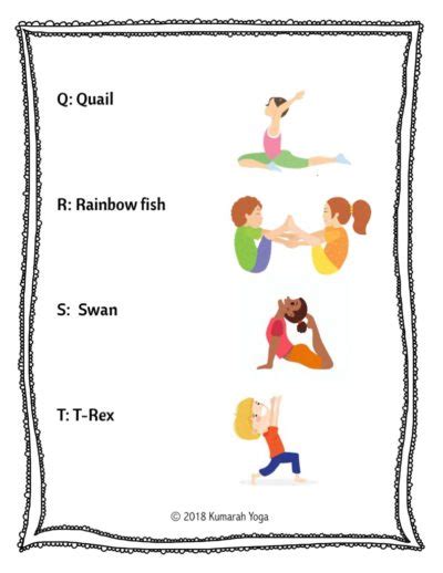 By amy marturana winderl, c.p.t. Animal ABC Yoga for Kids - From ABCs to ACTs