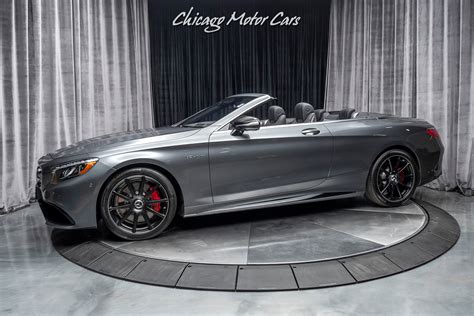 Used 2017 Mercedes Benz S63 Amg Convertible Only 9k Miles Loaded For