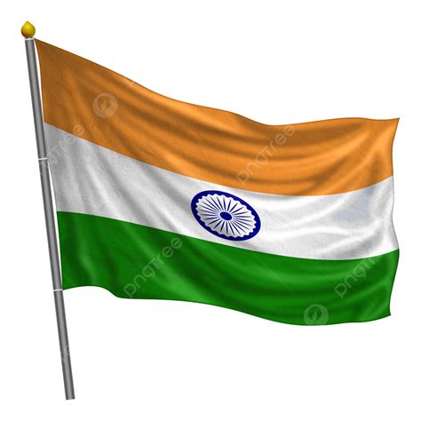 Flag Of India Png Picture India Flag Fluttering With Cloth Texture