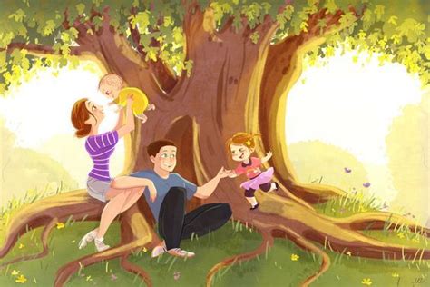 Pin By Charlotte Kempe On Mix M Tree Illustration Illustration