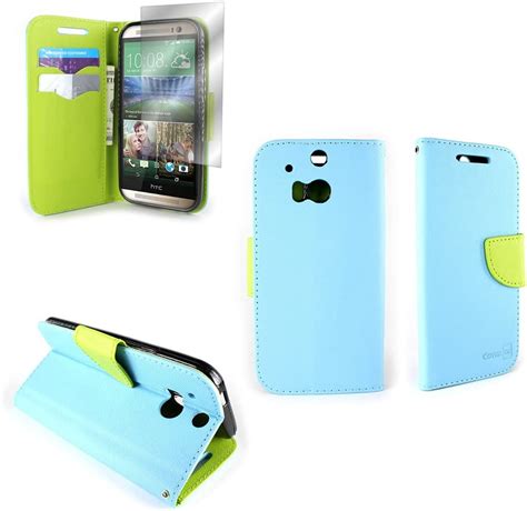 Htc One M8 Wallet Phone Case And Screen Protector Coveron® Carryall Pouch Series