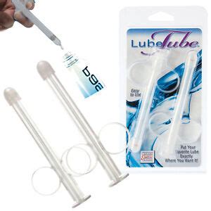 Pack Lubricant Applicator Anal Vaginal Shooter Injector Syringe Squirts Lube Ebay