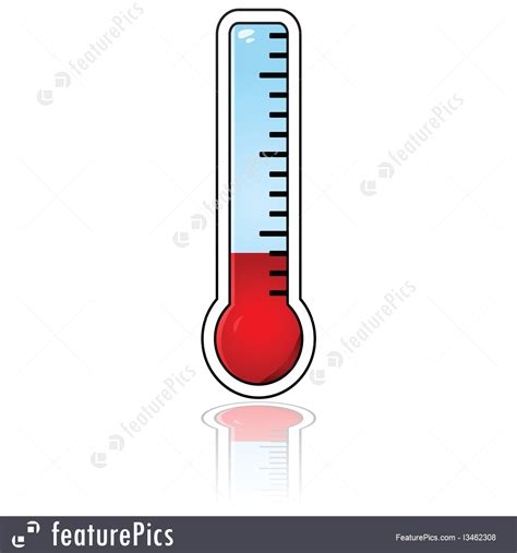 The range of the clinical thermometer is 35°celicus to 42°celicus. Thermometer Illustration