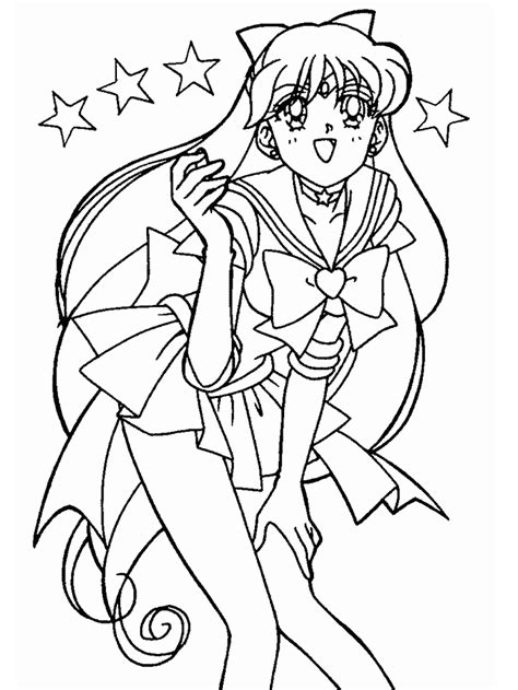 See more ideas about sailor moon, sailor, sailor moon coloring pages. Sailor Venus - Coloring Home