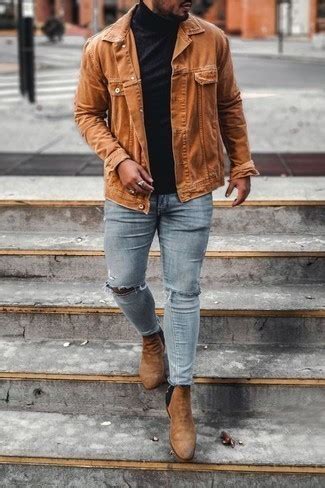 The types of chelsea boots that are popular with men today vary slightly to those back in the 50's and 60's. How To Wear a Turtleneck With Jeans For Men (542 looks ...