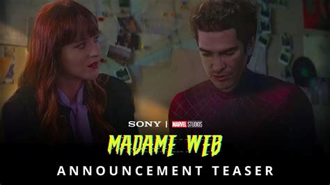 Madame Web Teaser Trailer Marvel Studios And Sony Pictures The