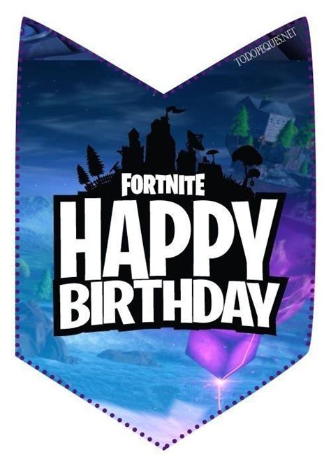 Pin By Vicky Mckown On Fortnite Printable Birthday Party Games For