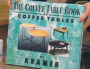 Get it as soon as tue, aug 24. Metaprime Examples: Kramer's Coffee Table Book (via Seinfeld)