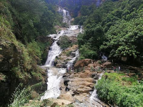 Ravana Falls Beautiful Waterfall Close To Ella Badulla Attraction