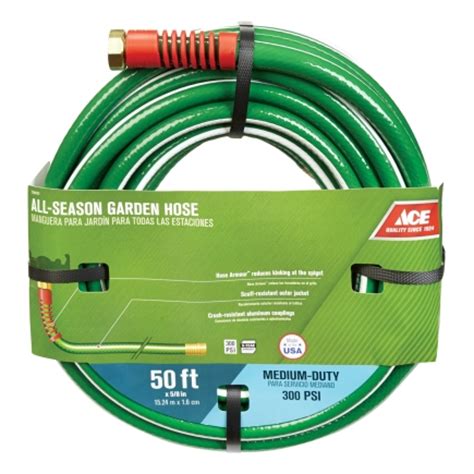 It has a rating of 3.9 with 3147 reviews. Ace Flex-Tech All Season Garden Hose