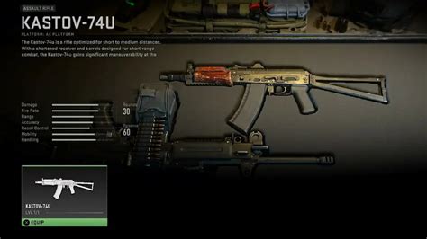 Best Kastov 74u Build In Modern Warfare 2 Attachments Loadout And