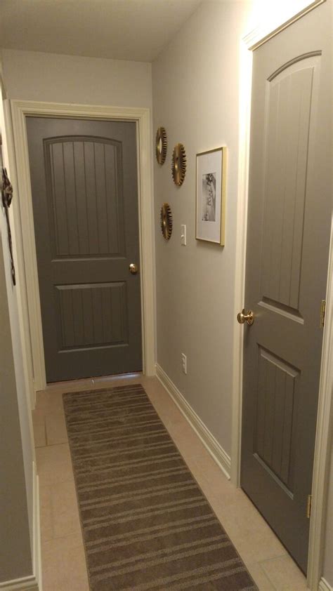 Doors Gauntlet Gray By Sherwin Williams Grey Interior Doors Gray