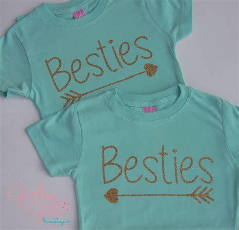 Best Friend Shirts Best Friends Bestie Shirt Kids Best Friend Shirts