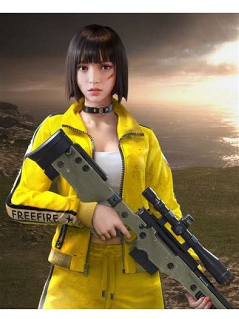 free fire as chơi chế độ chiếm cứ điểm sẽ ra sao !?! Garena Free Fire Yellow Kelly Jacket - HJacket