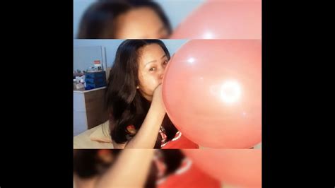 Challenge Accepted Blowing And Popping Balloons Youtube