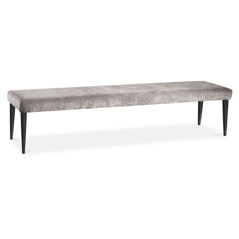 Contemporary Upholstered Bench Juliettes Interiors
