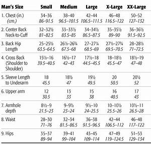 Man Size Chart Welcome To The Craft Yarn Council