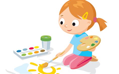 Kids Painting Clipart 5 Clipart Station