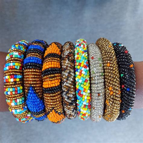 African Beaded Bracelets Masai Bracelets Bracelets For Etsy