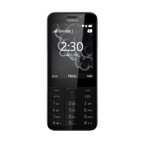 Jual Nokia 230 Handphone Dark Silver Dual Sim Garansi Resmi Di