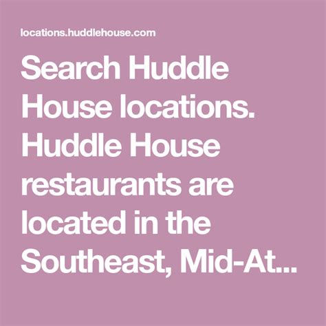 Get reviews, hours, directions, coupons and more for huddle house at 1410 gilmer ave, tallassee, al 36078. Search Huddle House locations. Huddle House restaurants ...