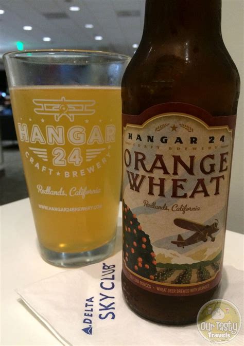 Orange Wheat By Hangar 24 Craft Brewery Ottbeerdiary Day 61 Our