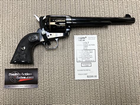 Colt Single Action Army 45 Lc Double Action Indoor Shooting Center