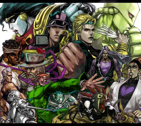 Ka Du Dio Brando Hermit Purple Hierophant Green Iggy Jojo Jean Pierre Polnareff Joseph