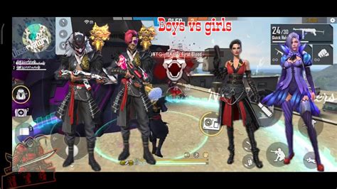 Tamil, eye power will low. Free fire boys vs girls gameplay tamil - YouTube