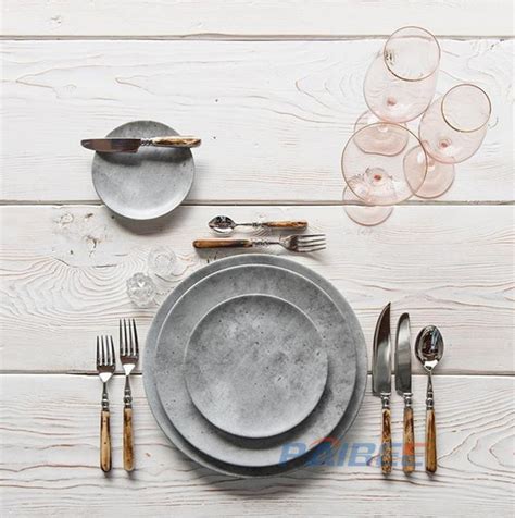 #robertreview (chris leong bone setting): 43% Fine China Concrete Style Tableware Wedding Dinner ...